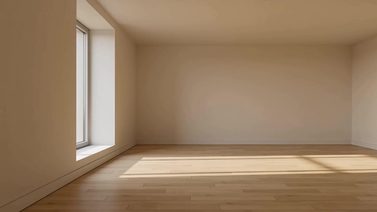 Phone recording of a living room
